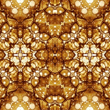 Kusursuz etnik düzen. Soyut retro arka plan. Kusursuz bir doku. Simetrik arkaplan. Sanat dokusu