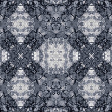 Kusursuz etnik düzen. Soyut retro arka plan. Kusursuz bir doku. Simetrik arkaplan. Sanat dokusu