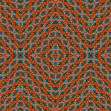 Kusursuz etnik düzen. Soyut retro arka plan. Kusursuz bir doku. Simetrik arkaplan. Sanat dokusu