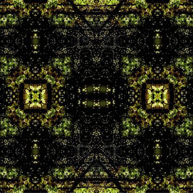 Kusursuz etnik düzen. Soyut retro arka plan. Kusursuz bir doku. Simetrik arkaplan. Sanat dokusu