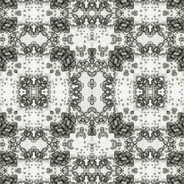 Kusursuz etnik düzen. Soyut retro arka plan. Kusursuz bir doku. Simetrik arkaplan. Sanat dokusu