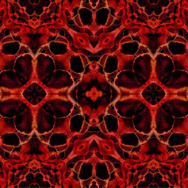 Kusursuz etnik düzen. Soyut retro arka plan. Kusursuz bir doku. Simetrik arkaplan. Sanat dokusu