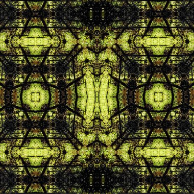 Kusursuz etnik düzen. Soyut retro arka plan. Kusursuz bir doku. Simetrik arkaplan. Sanat dokusu