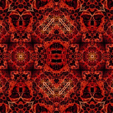 Kusursuz etnik düzen. Soyut retro arka plan. Kusursuz bir doku. Simetrik arkaplan. Sanat dokusu