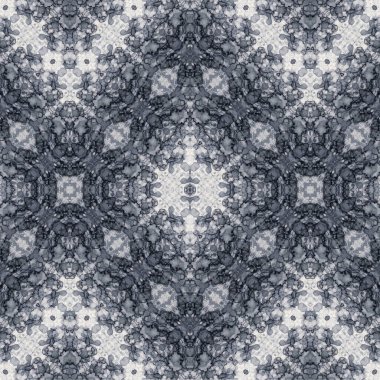 Kusursuz etnik düzen. Soyut retro arka plan. Kusursuz bir doku. Simetrik arkaplan. Sanat dokusu