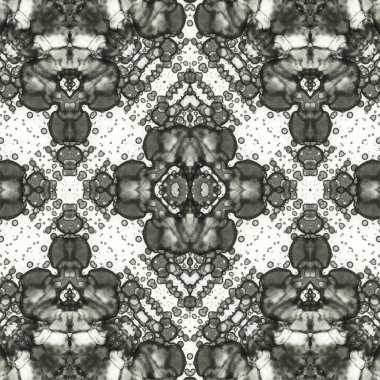 Kusursuz etnik düzen. Soyut retro arka plan. Kusursuz bir doku. Simetrik arkaplan. Sanat dokusu