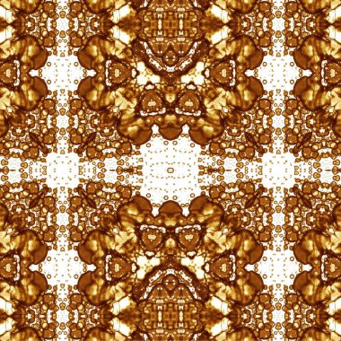 Kusursuz etnik düzen. Soyut retro arka plan. Kusursuz bir doku. Simetrik arkaplan. Sanat dokusu