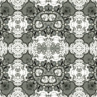 Kusursuz etnik düzen. Soyut retro arka plan. Kusursuz bir doku. Simetrik arkaplan. Sanat dokusu