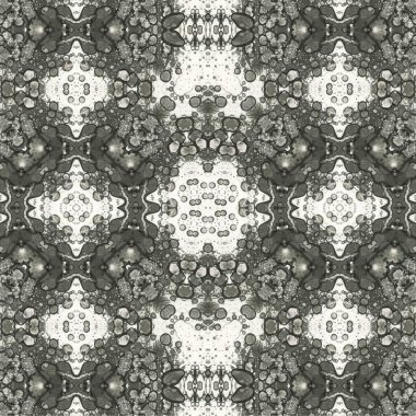 Kusursuz etnik düzen. Soyut retro arka plan. Kusursuz bir doku. Simetrik arkaplan. Sanat dokusu