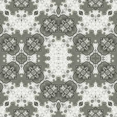 Kusursuz etnik düzen. Soyut retro arka plan. Kusursuz bir doku. Simetrik arkaplan. Sanat dokusu