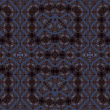 Kusursuz kaleydoskop deseni. Soyut etnik köken. Kusursuz bir doku. Yaratıcı bir geçmiş. Çizimler