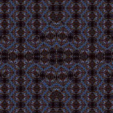 Kusursuz kaleydoskop deseni. Soyut etnik köken. Kusursuz bir doku. Yaratıcı bir geçmiş. Çizimler