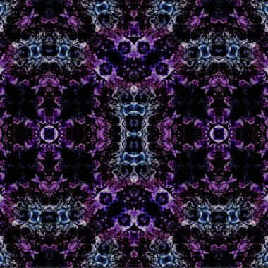 Kusursuz kaleydoskop deseni. Soyut etnik köken. Kusursuz bir doku. Yaratıcı bir geçmiş. Çizimler