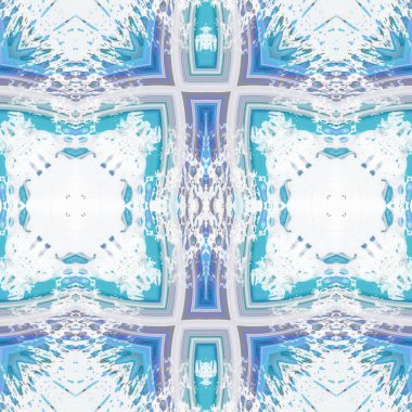 Kusursuz kaleydoskop deseni. Soyut etnik köken. Kusursuz bir doku. Yaratıcı bir geçmiş. Çizimler
