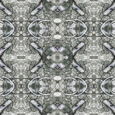 Kusursuz kaleydoskop deseni. Soyut etnik köken. Kusursuz bir doku. Yaratıcı bir geçmiş. Çizimler