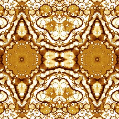 Kusursuz kaleydoskop deseni. Soyut etnik köken. Kusursuz bir doku. Yaratıcı bir geçmiş. Çizimler