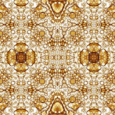 Kusursuz kaleydoskop deseni. Soyut etnik köken. Kusursuz bir doku. Yaratıcı bir geçmiş. Çizimler