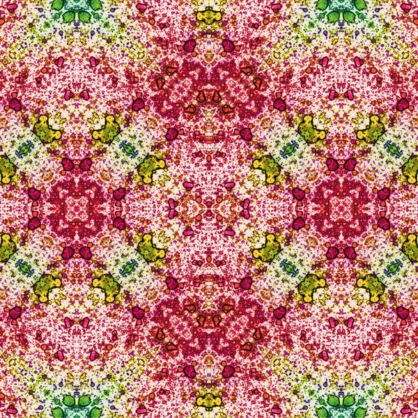 Kusursuz etnik düzen. Soyut retro arka plan. Kusursuz bir doku. Simetrik arkaplan. Sanat dokusu