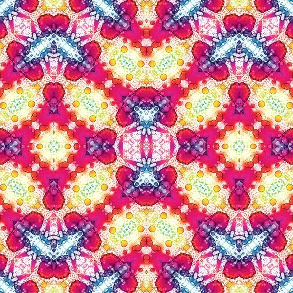 Kusursuz etnik düzen. Soyut retro arka plan. Kusursuz bir doku. Simetrik arkaplan. Sanat dokusu