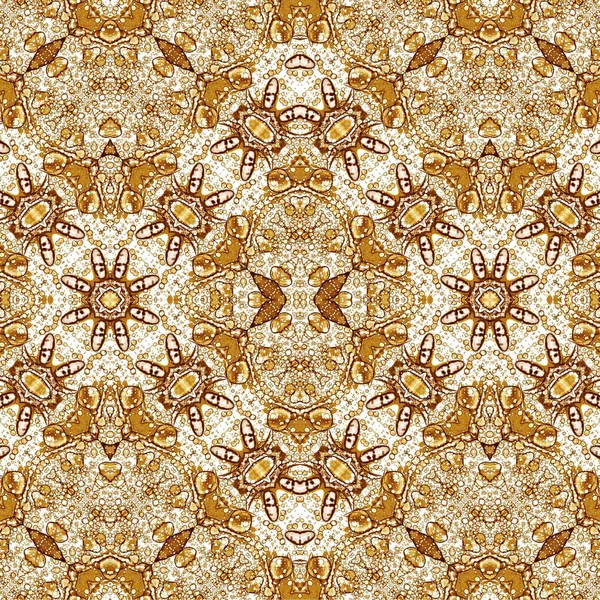 Kusursuz kaleydoskop deseni. Soyut etnik köken. Kusursuz bir doku. Yaratıcı bir geçmiş. Çizimler