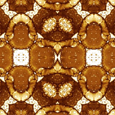 Kusursuz kaleydoskop deseni. Soyut etnik köken. Kusursuz bir doku. Yaratıcı bir geçmiş. Çizimler