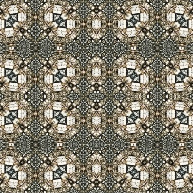 Kusursuz kaleydoskop deseni. Soyut etnik köken. Kusursuz bir doku. Yaratıcı bir geçmiş. Çizimler