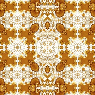 Kusursuz kaleydoskop deseni. Soyut etnik köken. Kusursuz bir doku. Yaratıcı bir geçmiş. Çizimler