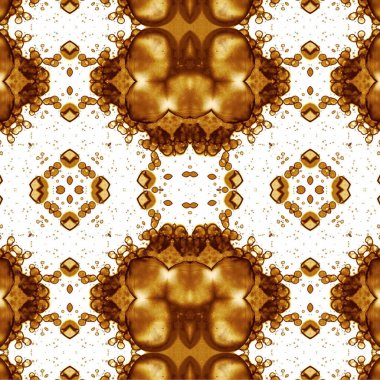 Kusursuz kaleydoskop deseni. Soyut etnik köken. Kusursuz bir doku. Yaratıcı bir geçmiş. Çizimler