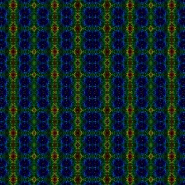 Kusursuz kaleydoskop deseni. Soyut etnik köken. Kusursuz bir doku. Yaratıcı bir geçmiş. Çizimler