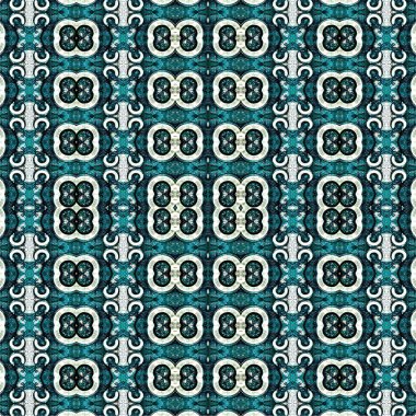 Kusursuz kaleydoskop deseni. Soyut etnik köken. Kusursuz bir doku. Yaratıcı bir geçmiş. Çizimler