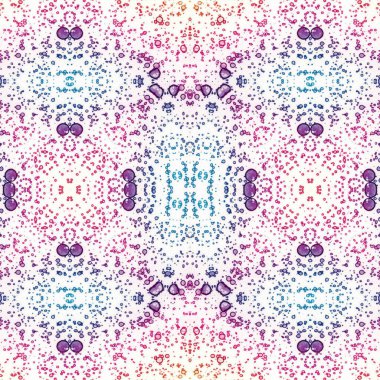 Kusursuz kaleydoskop deseni. Soyut etnik köken. Kusursuz bir doku. Yaratıcı bir geçmiş. Çizimler