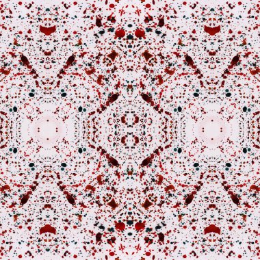 Kusursuz kaleydoskop deseni. Soyut etnik köken. Kusursuz bir doku. Yaratıcı bir geçmiş. Çizimler