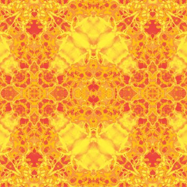 Kusursuz kaleydoskop deseni. Soyut etnik köken. Kusursuz bir doku. Yaratıcı bir geçmiş. Çizimler