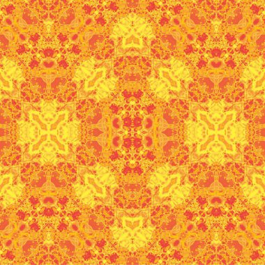 Kusursuz kaleydoskop deseni. Soyut etnik köken. Kusursuz bir doku. Yaratıcı bir geçmiş. Çizimler