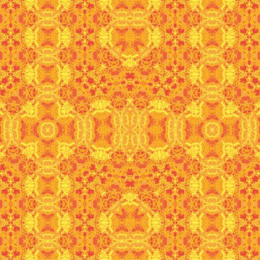 Kusursuz kaleydoskop deseni. Soyut etnik köken. Kusursuz bir doku. Yaratıcı bir geçmiş. Çizimler