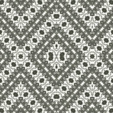 Kusursuz kaleydoskop deseni. Soyut etnik köken. Kusursuz bir doku. Yaratıcı bir geçmiş. Çizimler