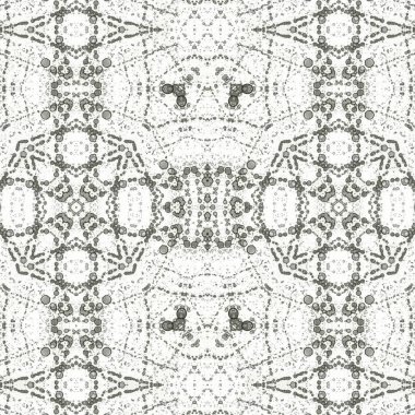 Kusursuz kaleydoskop deseni. Soyut etnik köken. Kusursuz bir doku. Yaratıcı bir geçmiş. Çizimler