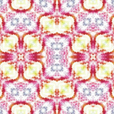 Kusursuz kaleydoskop deseni. Soyut etnik köken. Kusursuz bir doku. Yaratıcı bir geçmiş. Çizimler