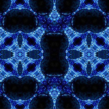 Kusursuz kaleydoskop deseni. Soyut etnik köken. Kusursuz bir doku. Yaratıcı bir geçmiş. Çizimler