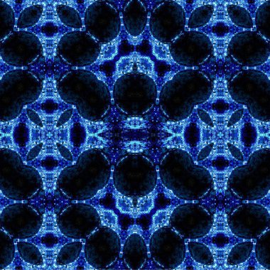 Kusursuz kaleydoskop deseni. Soyut etnik köken. Kusursuz bir doku. Yaratıcı bir geçmiş. Çizimler