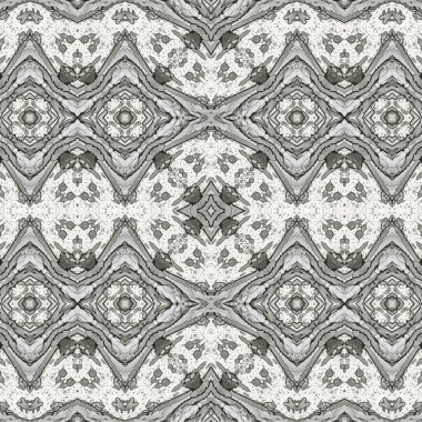 Kusursuz kaleydoskop deseni. Soyut etnik köken. Kusursuz bir doku. Yaratıcı bir geçmiş. Çizimler