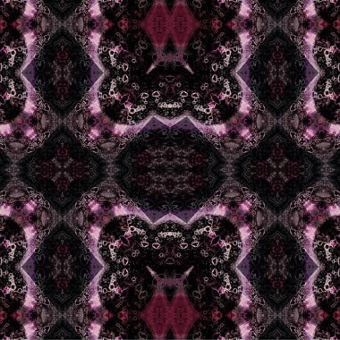 Kusursuz kaleydoskop deseni. Soyut etnik köken. Kusursuz bir doku. Yaratıcı bir geçmiş. Çizimler