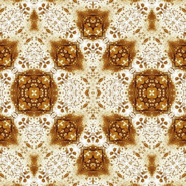 Kusursuz kaleydoskop deseni. Soyut etnik köken. Kusursuz bir doku. Yaratıcı bir geçmiş. Çizimler