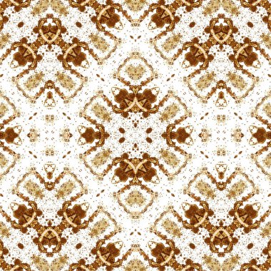 Kusursuz kaleydoskop deseni. Soyut etnik köken. Kusursuz bir doku. Yaratıcı bir geçmiş. Çizimler