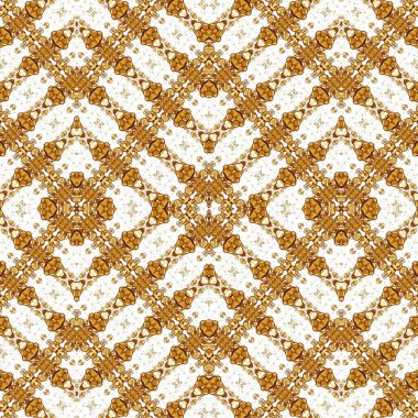 Kusursuz kaleydoskop deseni. Soyut etnik köken. Kusursuz bir doku. Yaratıcı bir geçmiş. Çizimler