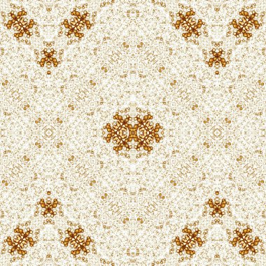 Kusursuz kaleydoskop deseni. Soyut etnik köken. Kusursuz bir doku. Yaratıcı bir geçmiş. Çizimler