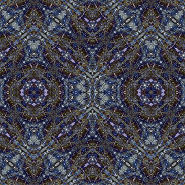 Kusursuz kaleydoskop deseni. Soyut etnik köken. Kusursuz bir doku. Yaratıcı bir geçmiş. Çizimler