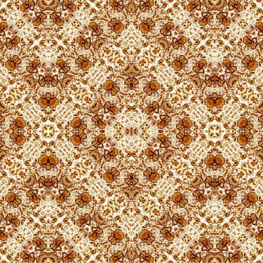 Kusursuz kaleydoskop deseni. Soyut etnik köken. Kusursuz bir doku. Yaratıcı bir geçmiş. Çizimler