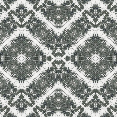 Kusursuz kaleydoskop deseni. Soyut etnik köken. Kusursuz bir doku. Yaratıcı bir geçmiş. Çizimler