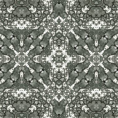 Kusursuz kaleydoskop deseni. Soyut etnik köken. Kusursuz bir doku. Yaratıcı bir geçmiş. Çizimler